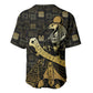 Egyptian God Thoth Baseball Jersey Ancient Mythology Ibis Wisdom Hieroglyphic