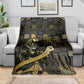 Egyptian God Thoth Blanket Ancient Mythology Ibis Wisdom Hieroglyphic