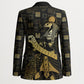 Egyptian God Thoth Blazer Ancient Mythology Ibis Wisdom Hieroglyphic