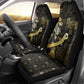 Egyptian God Thoth Car Seat Cover Ancient Mythology Ibis Wisdom Hieroglyphic