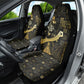 Egyptian God Thoth Car Seat Cover Ancient Mythology Ibis Wisdom Hieroglyphic