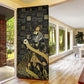 Egyptian God Thoth Door Cover Ancient Mythology Ibis Wisdom Hieroglyphic