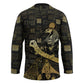 Egyptian God Thoth Hockey Jersey Ancient Mythology Ibis Wisdom Hieroglyphic