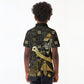 Egyptian God Thoth Kid Polo Shirt Ancient Mythology Ibis Wisdom Hieroglyphic