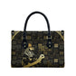 Egyptian God Thoth Leather Bag Ancient Mythology Ibis Wisdom Hieroglyphic