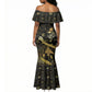 Egyptian God Thoth Mermaid Dress Ancient Mythology Ibis Wisdom Hieroglyphic