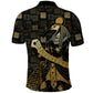 Egyptian God Thoth Polo Shirt Ancient Mythology Ibis Wisdom Hieroglyphic