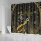 Egyptian God Thoth Shower Curtain Ancient Mythology Ibis Wisdom Hieroglyphic