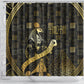 Egyptian God Thoth Shower Curtain Ancient Mythology Ibis Wisdom Hieroglyphic