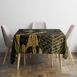Egyptian God Thoth Tablecloth Ancient Mythology Ibis Wisdom Hieroglyphic