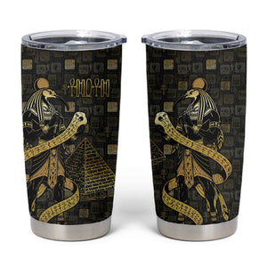 Egyptian God Thoth Tumbler Cup Ancient Mythology Ibis Wisdom Hieroglyphic
