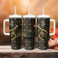 Egyptian God Thoth Tumbler With Handle Ancient Mythology Ibis Wisdom Hieroglyphic