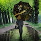 Egyptian God Thoth Umbrella Ancient Mythology Ibis Wisdom Hieroglyphic