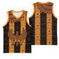 Egyptian God Horus Basketball Jersey Ancient Mythology Falcon Hieroglyphic Patterns
