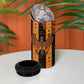 Egyptian God Horus 4 in 1 Can Cooler Tumbler Ancient Mythology Falcon Hieroglyphic Patterns