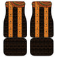 Egyptian God Horus Car Mats Ancient Mythology Falcon Hieroglyphic Patterns