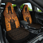 Egyptian God Horus Car Seat Cover Ancient Mythology Falcon Hieroglyphic Patterns