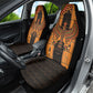 Egyptian God Horus Car Seat Cover Ancient Mythology Falcon Hieroglyphic Patterns