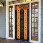 Egyptian God Horus Door Cover Ancient Mythology Falcon Hieroglyphic Patterns