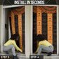 Egyptian God Horus Door Cover Ancient Mythology Falcon Hieroglyphic Patterns
