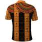 Egyptian God Horus Polo Shirt Ancient Mythology Falcon Hieroglyphic Patterns