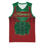 Personalized Morocco Basketball Jersey Royal Lion Islam Patterns - African Pride