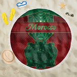 Morocco Beach Blanket Royal Lion Islam Patterns - African Pride