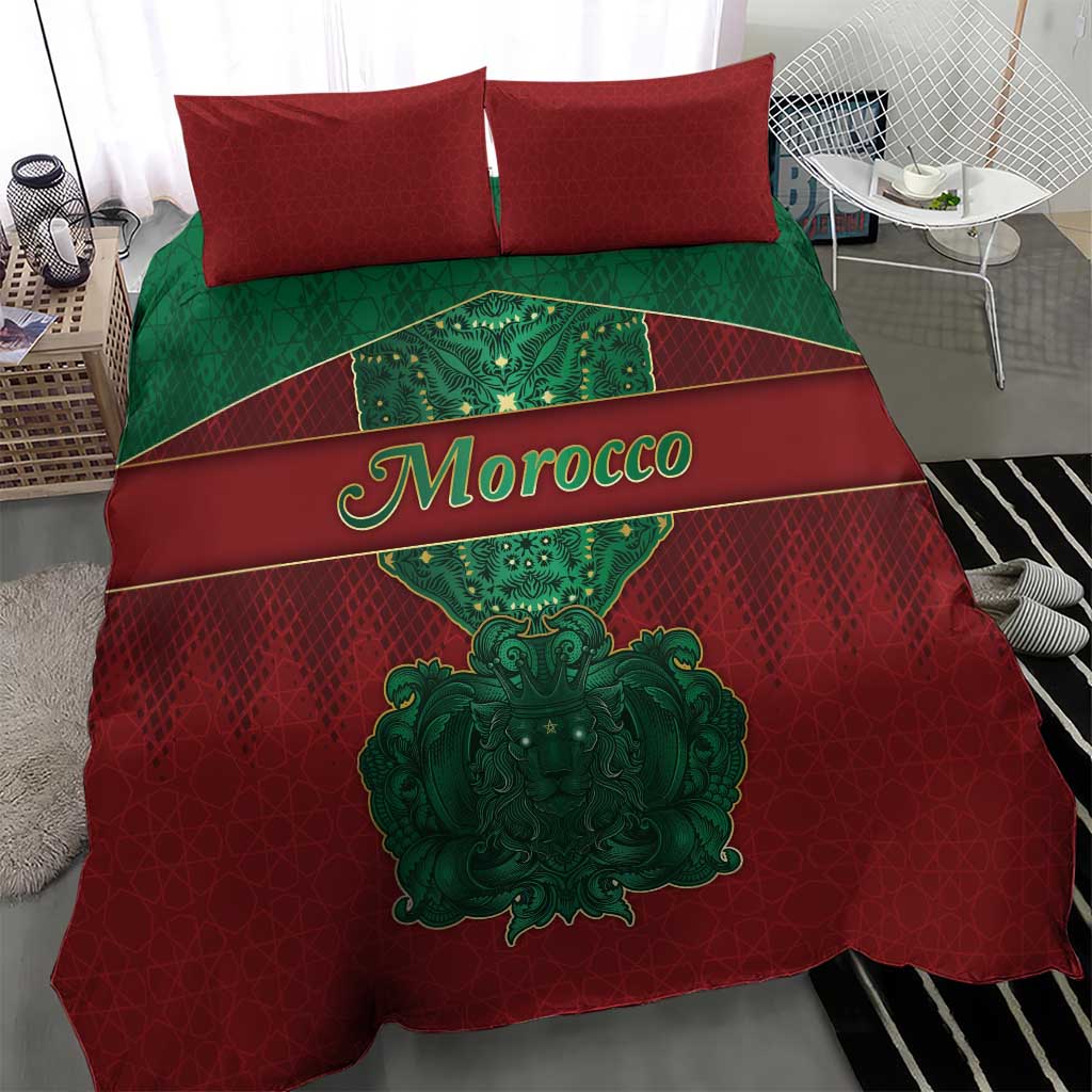 Morocco Bedding Set Royal Lion Islam Patterns - African Pride