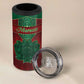 Personalized Morocco 4 in 1 Can Cooler Tumbler Royal Lion Islam Patterns - African Pride