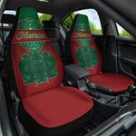 Morocco Car Seat Cover Royal Lion Islam Patterns - African Pride