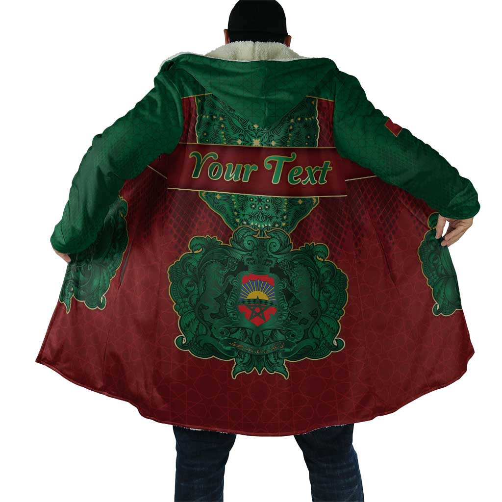 Personalized Morocco Cloak Royal Lion Islam Patterns - African Pride