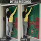 Personalized Morocco Door Cover Royal Lion Islam Patterns - African Pride