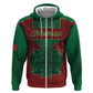 Personalized Morocco Hoodie Royal Lion Islam Patterns - African Pride