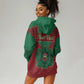 Personalized Morocco Hoodie Dress Royal Lion Islam Patterns - African Pride