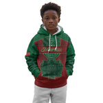 Personalized Morocco Kid Hoodie Royal Lion Islam Patterns - African Pride