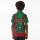 Personalized Morocco Kid Polo Shirt Royal Lion Islam Patterns - African Pride