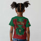 Personalized Morocco Kid T shirt Royal Lion Islam Patterns - African Pride