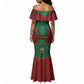 Personalized Morocco Mermaid Dress Royal Lion Islam Patterns - African Pride