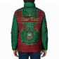 Personalized Morocco Padded Jacket Royal Lion Islam Patterns - African Pride