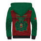 Personalized Morocco Sherpa Hoodie Royal Lion Islam Patterns - African Pride