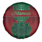 Morocco Spare Tire Cover Royal Lion Islam Patterns - African Pride