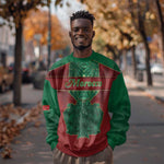 Personalized Morocco Sweatshirt Royal Lion Islam Patterns - African Pride