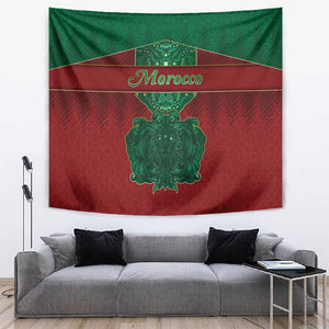 Morocco Tapestry Royal Lion Islam Patterns - African Pride