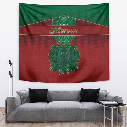 Morocco Tapestry Royal Lion Islam Patterns - African Pride