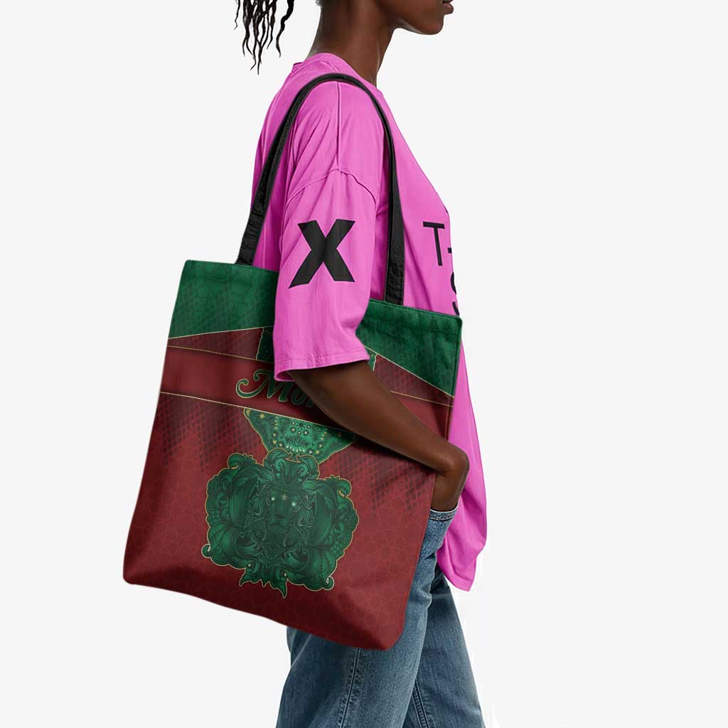 Morocco Tote Bag Royal Lion Islam Patterns - African Pride