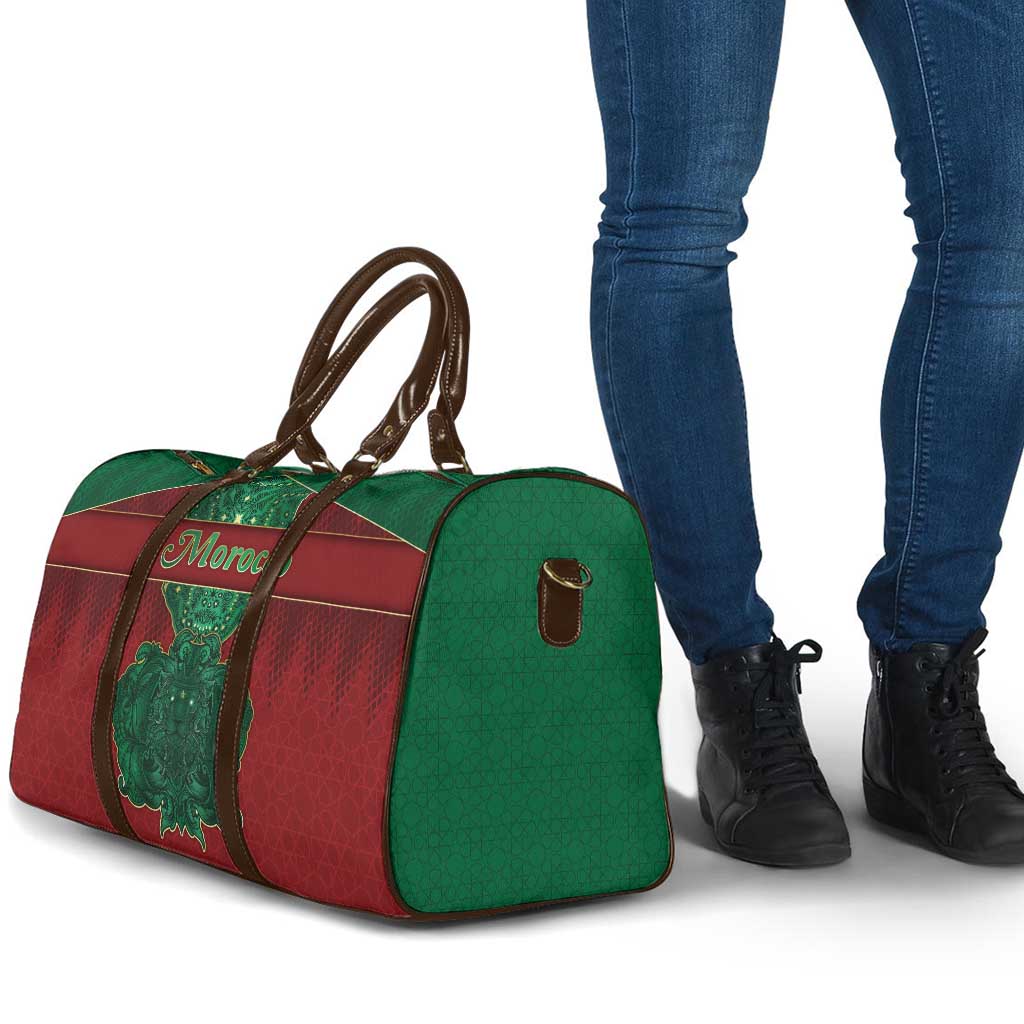 Morocco Travel Bag Royal Lion Islam Patterns - African Pride