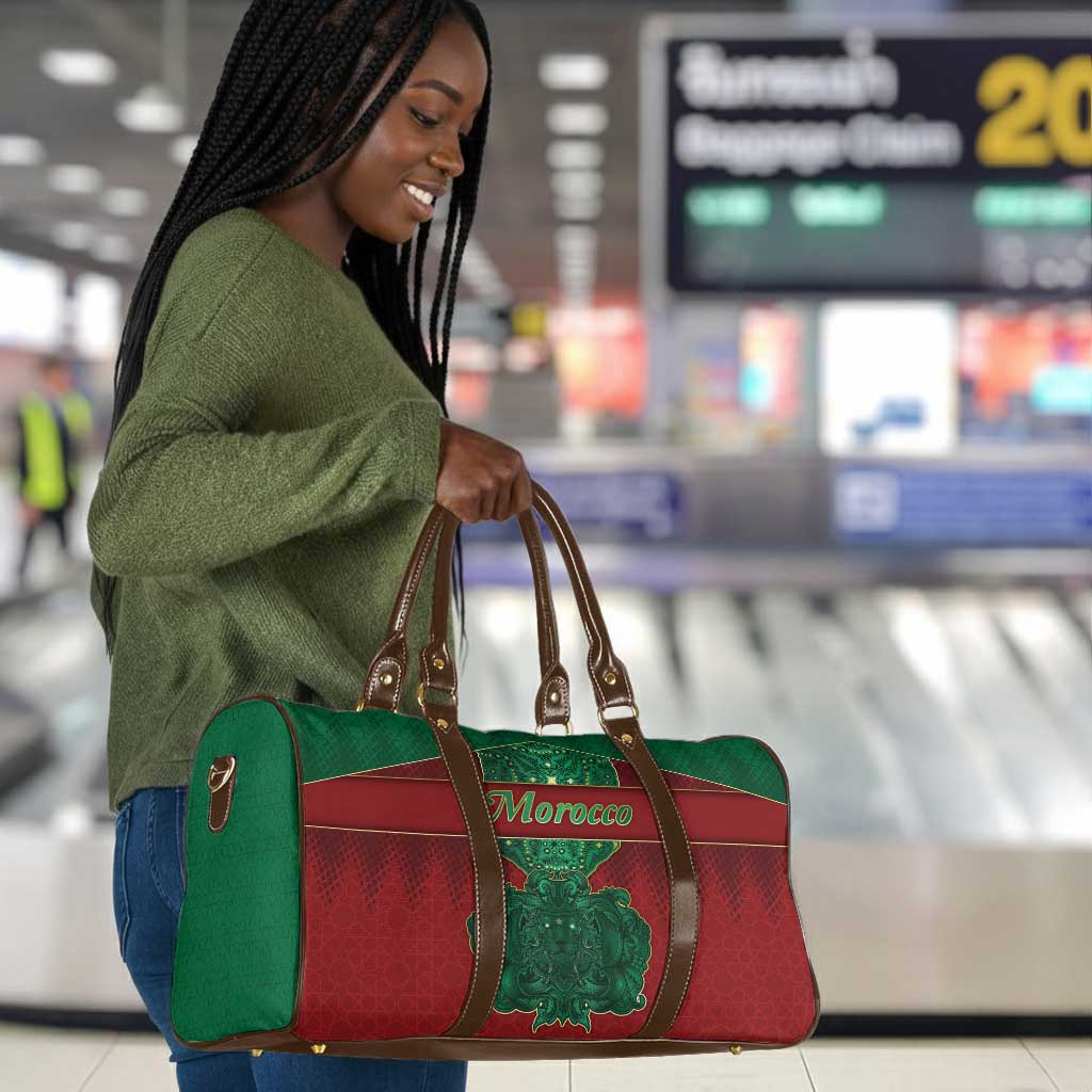 Morocco Travel Bag Royal Lion Islam Patterns - African Pride