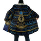 Egyptian Goddess Hathor Cloak Galaxy Ancient Mythology Sun Disk Cow Horn