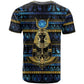 Egyptian Goddess Hathor T shirt Galaxy Ancient Mythology Sun Disk Cow Horn