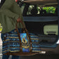 Egyptian Goddess Hathor Travel Bag Galaxy Ancient Mythology Sun Disk Cow Horn